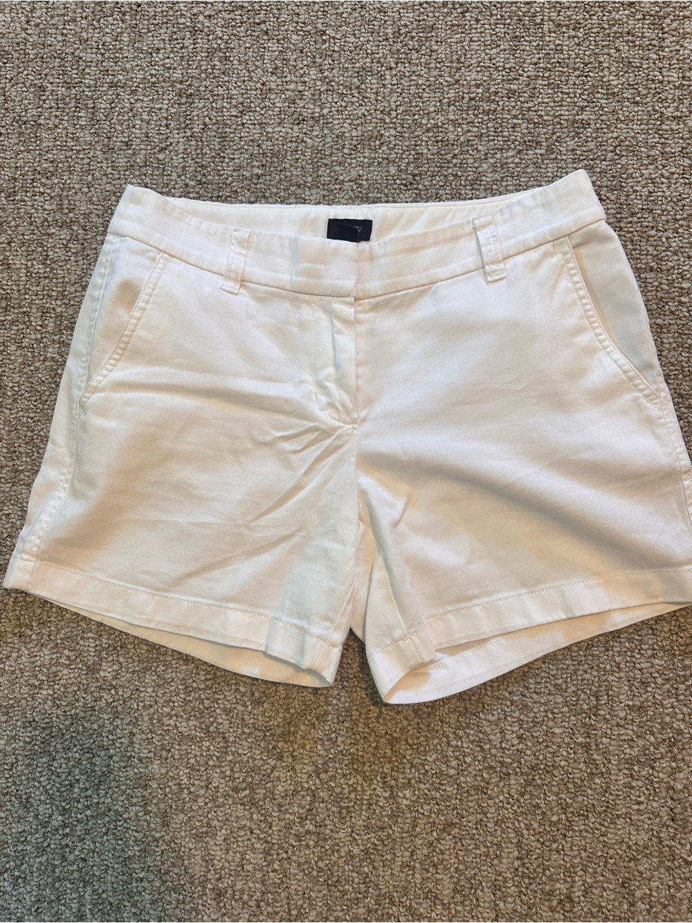 J. Crew Factory White Women's Cotton 5" Shorts